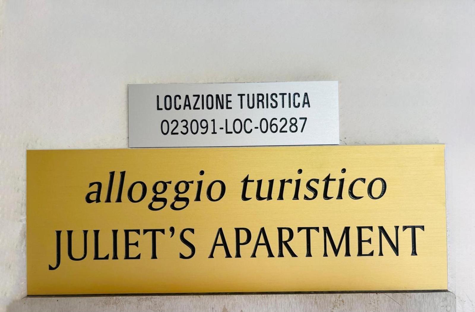 Juliet'S Apartment Verona Exteriör bild